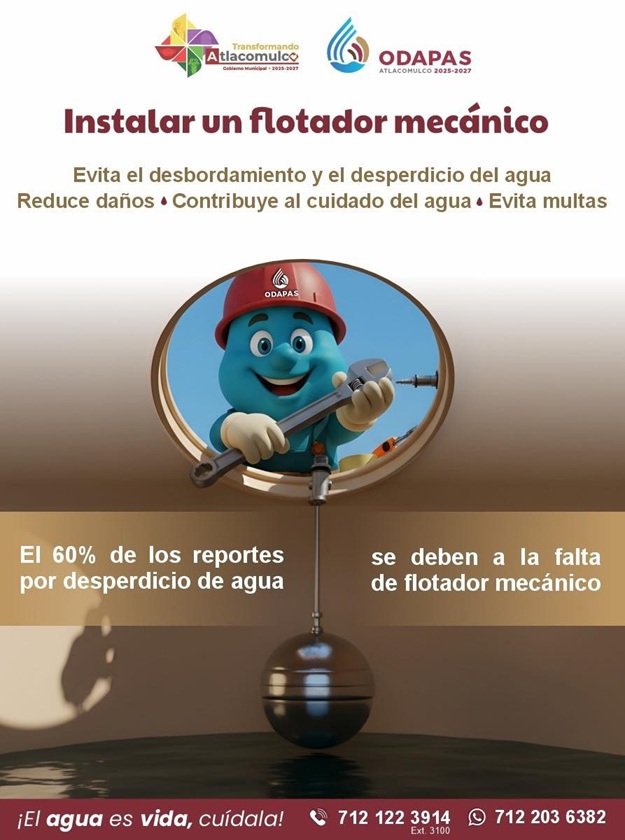Instalar un flotador mecánico